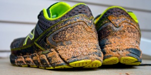 My shoes after today's trail run